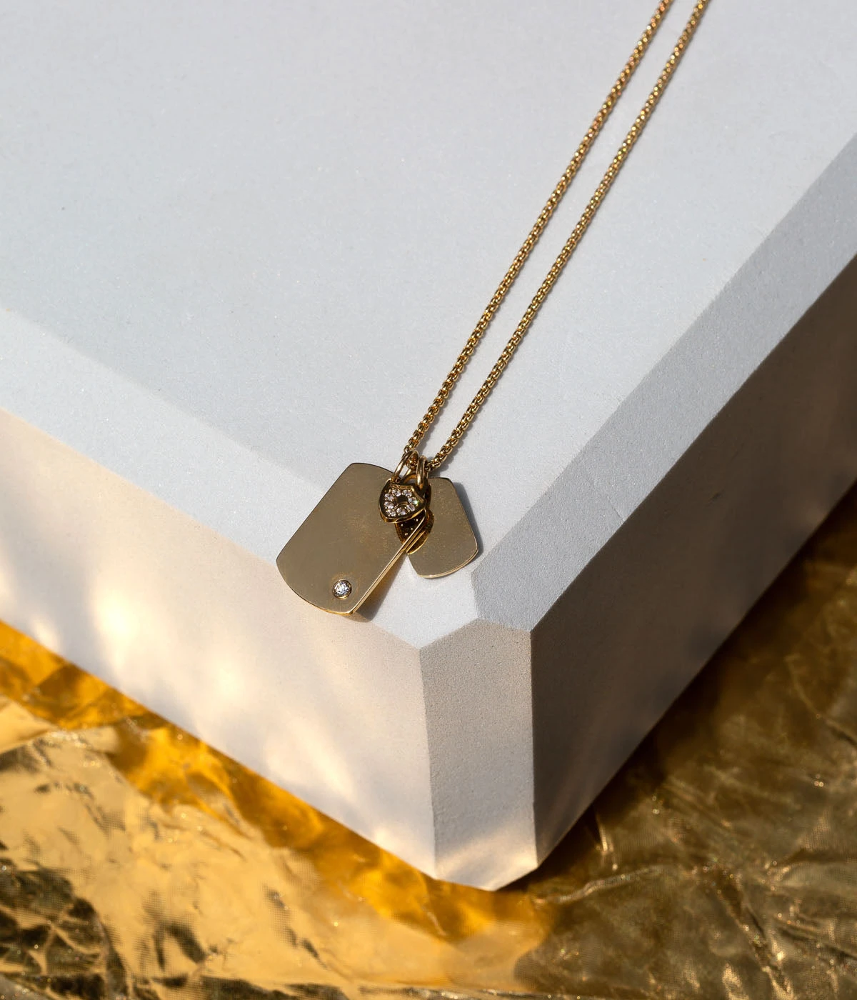 Collier Bagdad (Acier DorĂ©) â Image 3