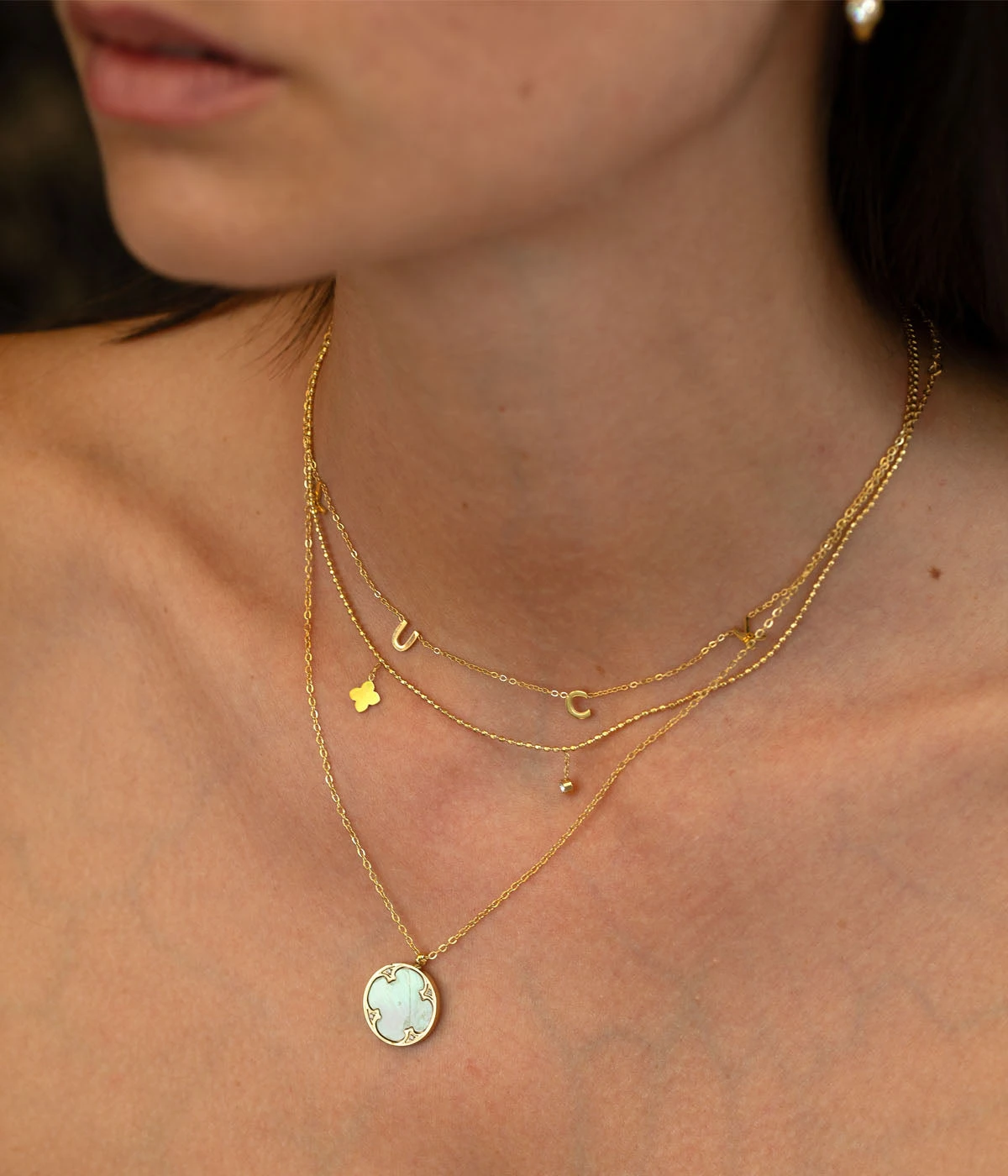 Collier Pepito (Acier DorĂ©) â Image 2