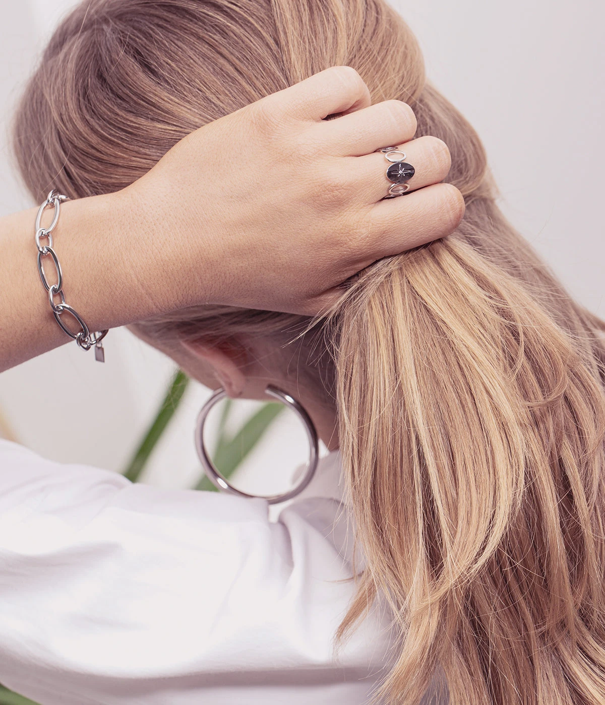 Bracelet Alix (Acier DorĂ©) â Image 2