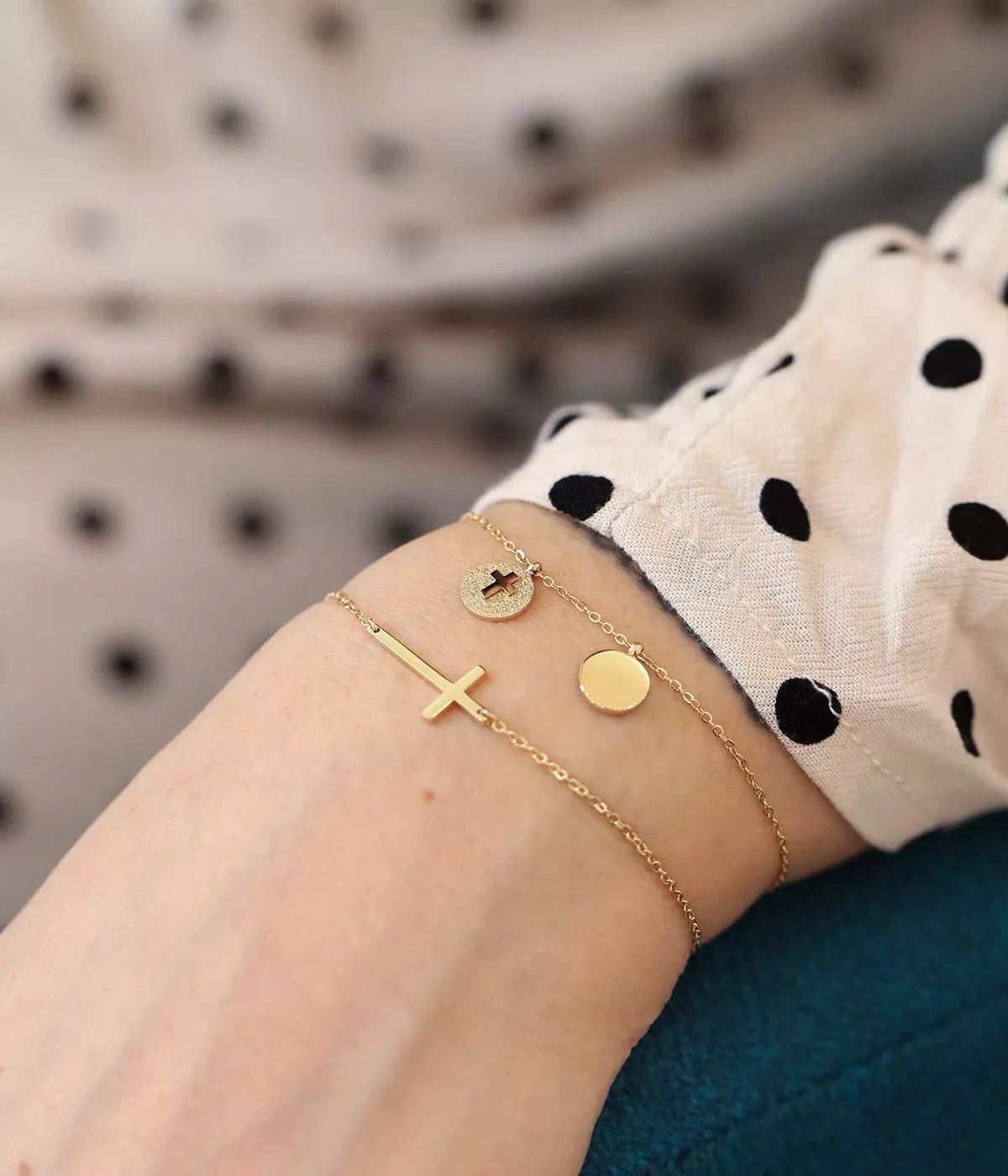 Bracelet Spirit (Acier DorĂ©) â Image 2