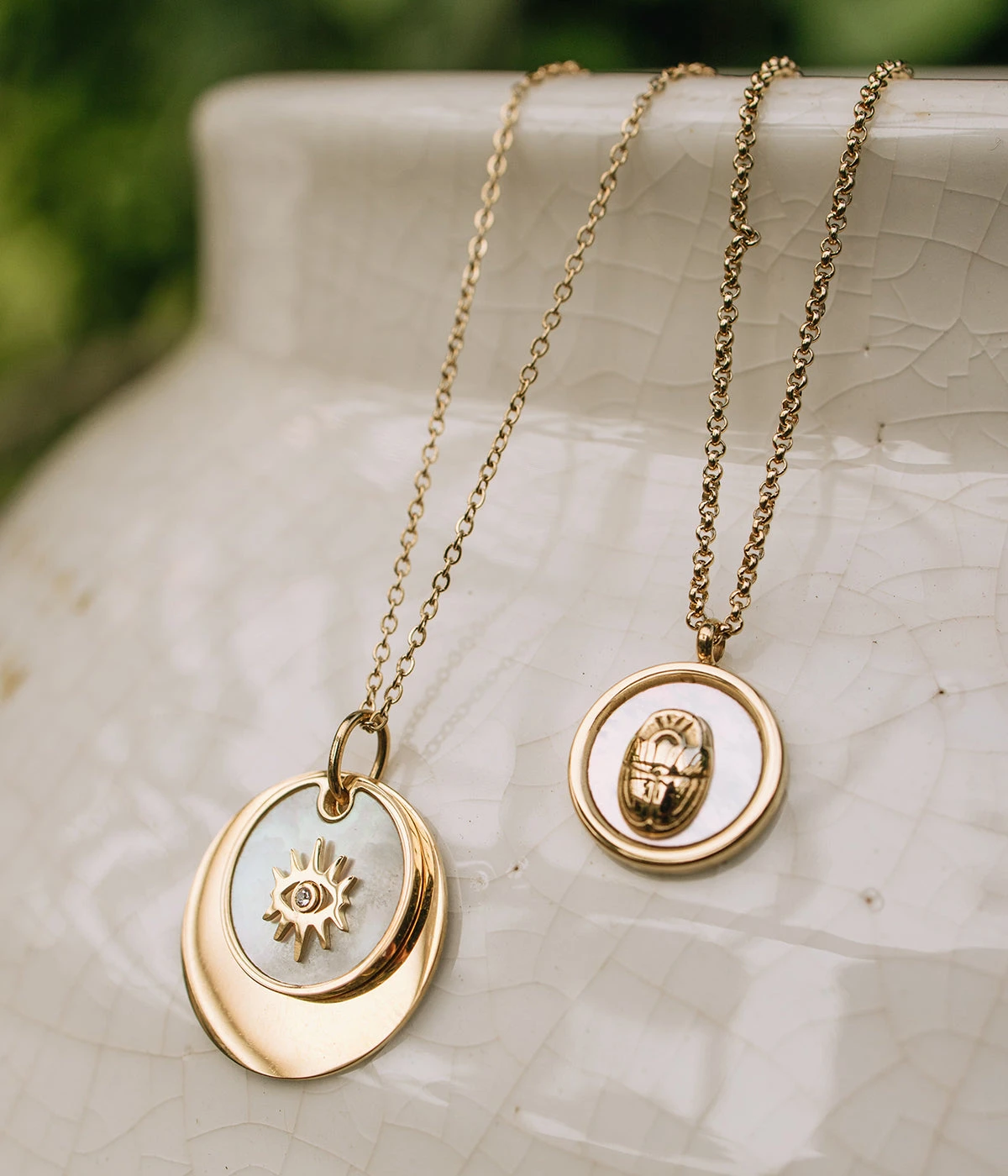 Collier Atoum (Acier DorĂ©) â Image 3