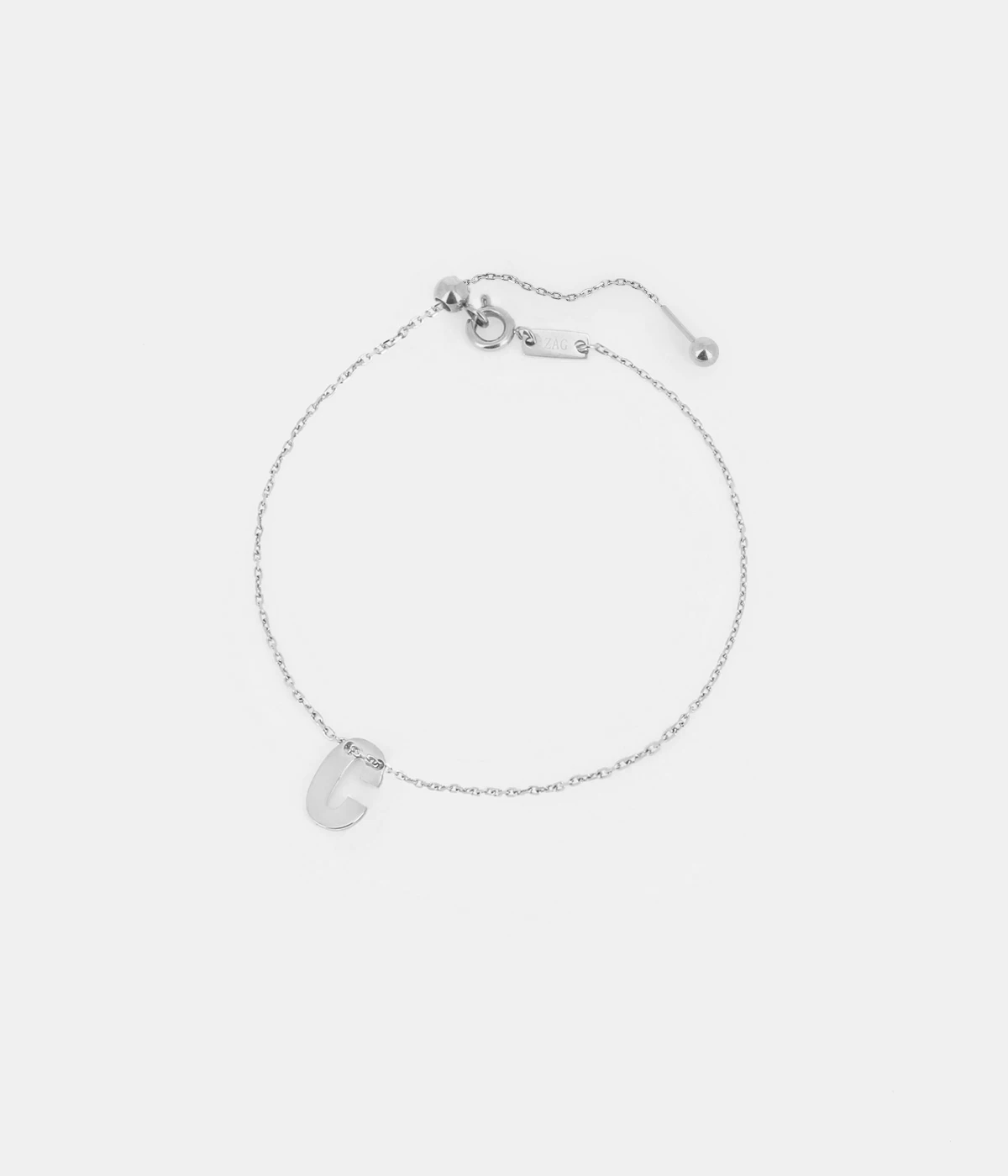 Bracelet Lettre Personnalisable (Acier) â Image 2