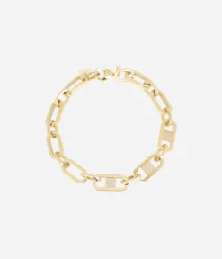 Bracelet Délia (Acier Doré)