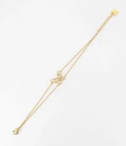 Bracelet Mariposa (Acier Doré)