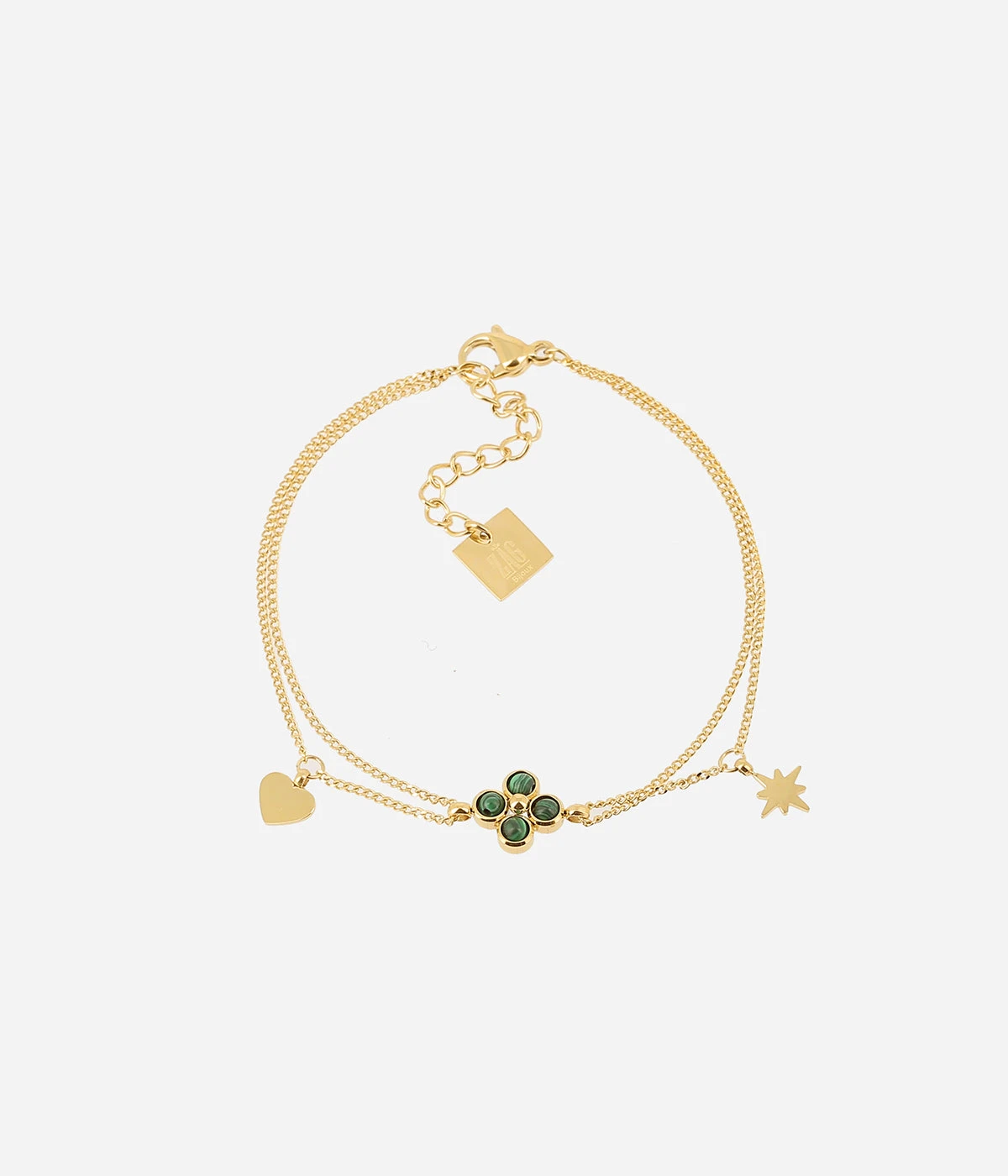 Bracelet Souki (Acier DorĂ©) â Image 3