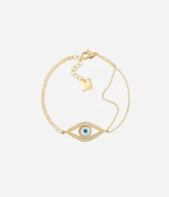 Bracelet Occhio (Acier Doré)