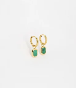 Boucles D'oreilles Lilou (Acier Doré)