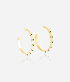 Boucles D'oreilles Icare (Acier Doré)