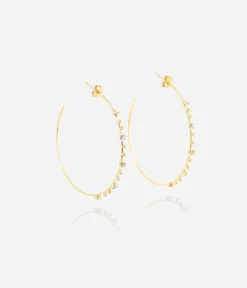 Boucles D'oreilles Oia (Acier Doré)