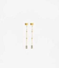Boucles D'oreilles Bay (Acier Doré)