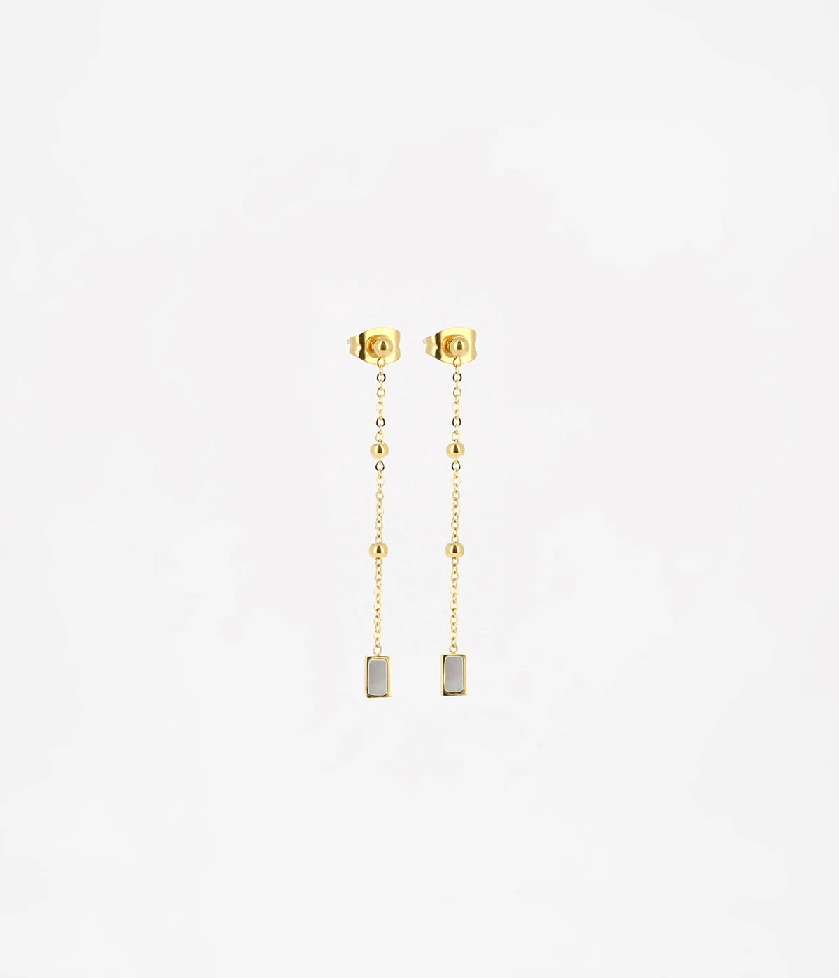 Boucles D'oreilles Bay (Acier Doré)