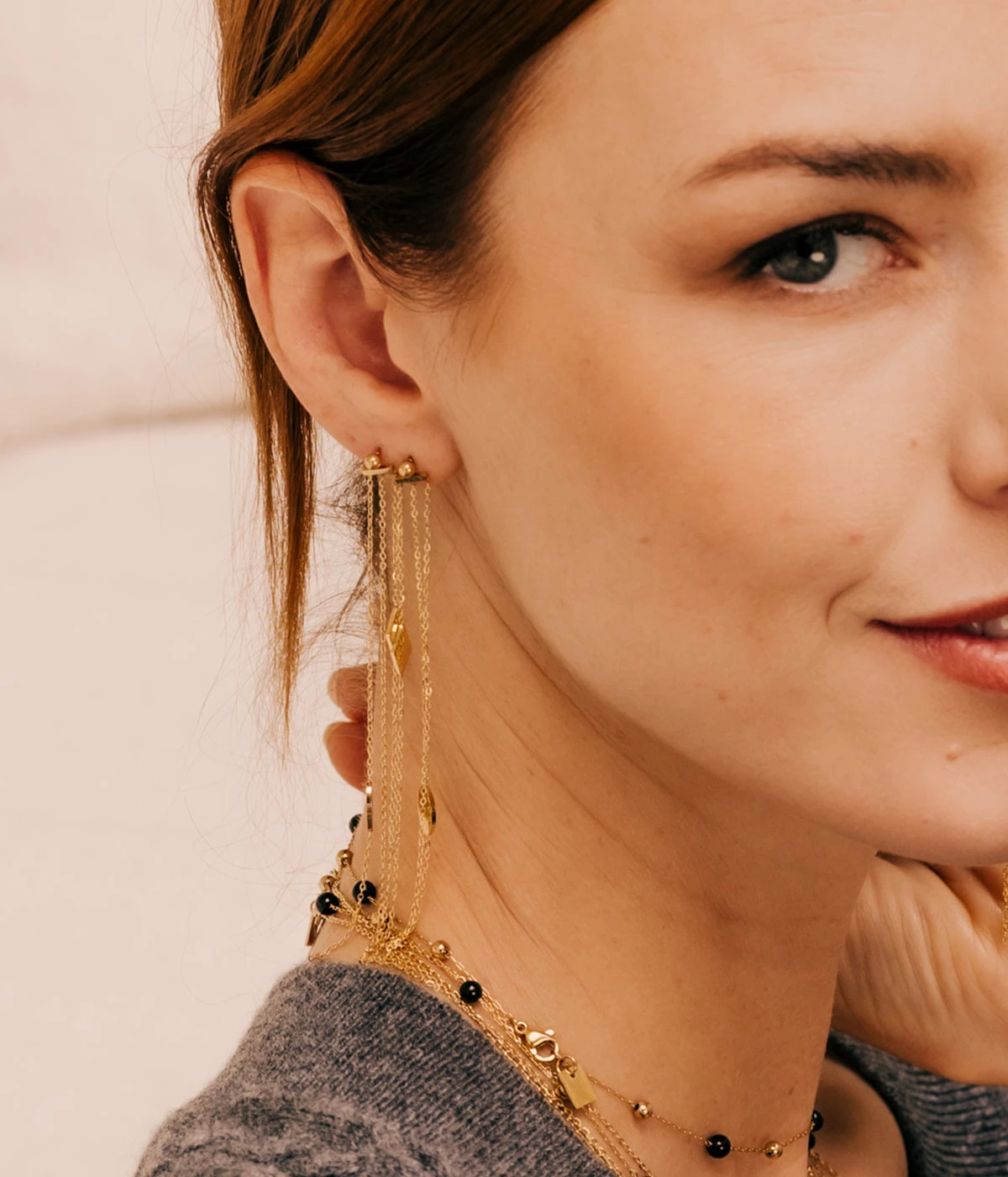 Boucles D'oreilles Cabaret (Acier) â Image 2