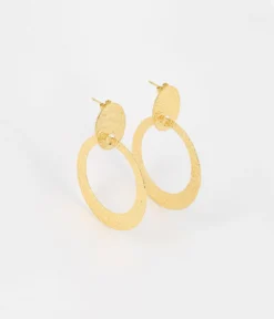 Boucles D'oreilles Amalfi (Acier Doré)