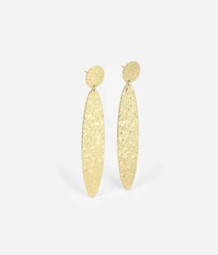 Boucles D'oreilles Patricia (Acier Doré)