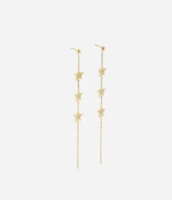 Boucles D'oreilles Brooklyn (Acier Doré)