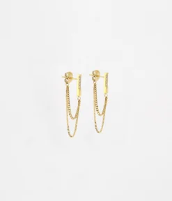 Boucles D'oreilles Sigiro (Acier Doré)