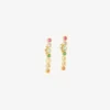 Boucles D'oreilles Rainbow (Acier Doré)