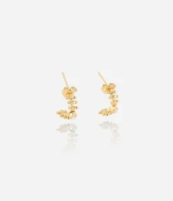 Boucles D'oreilles Lova (Acier Doré)