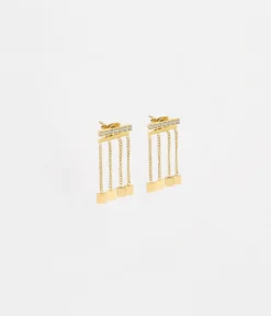 Boucles D'oreilles Jumbo (Acier Doré)