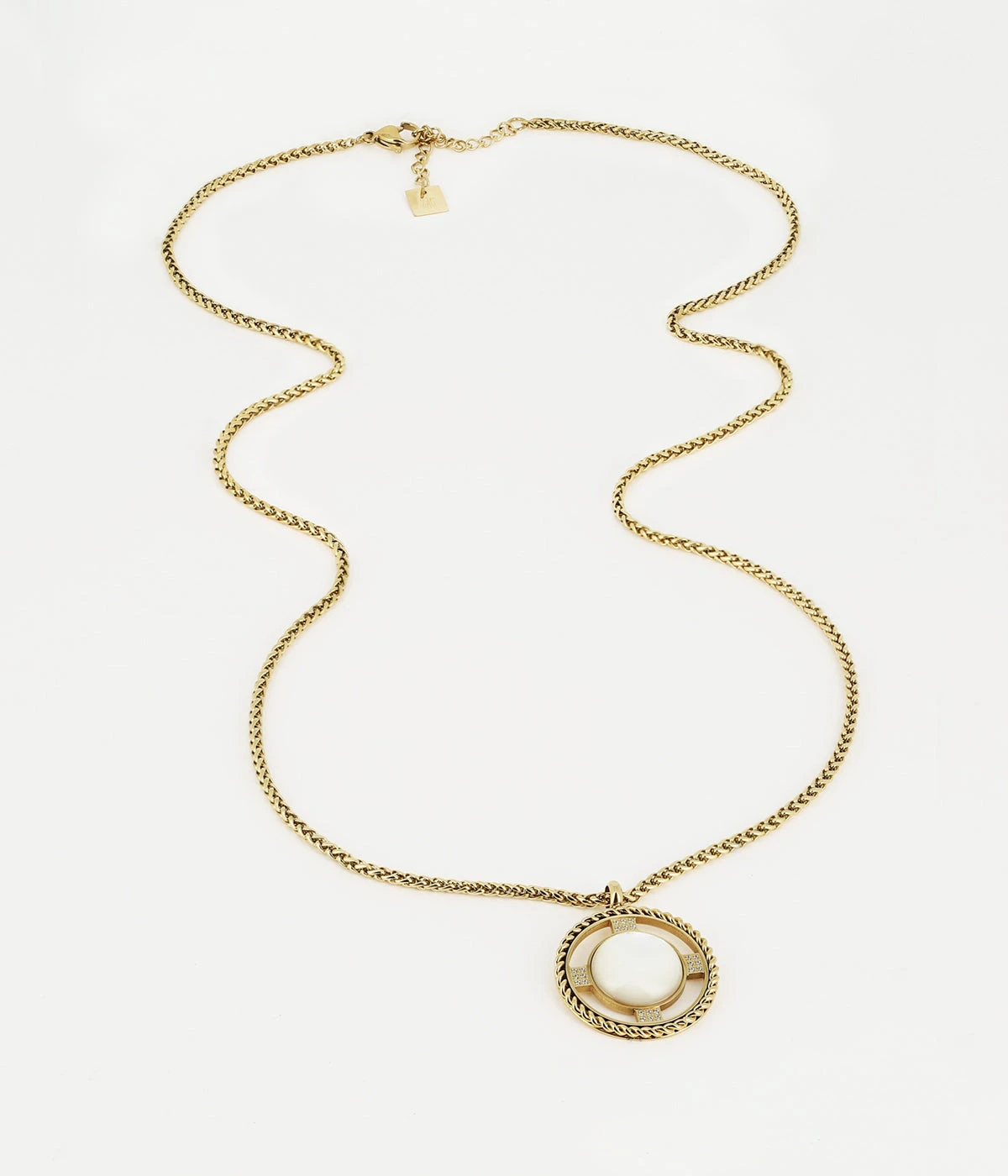 Sautoir Tour (Acier DorĂ©) â Image 3