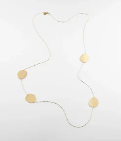 Sautoir Alpha (Acier Doré)