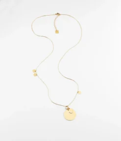 Sautoir Lock (Acier Doré)