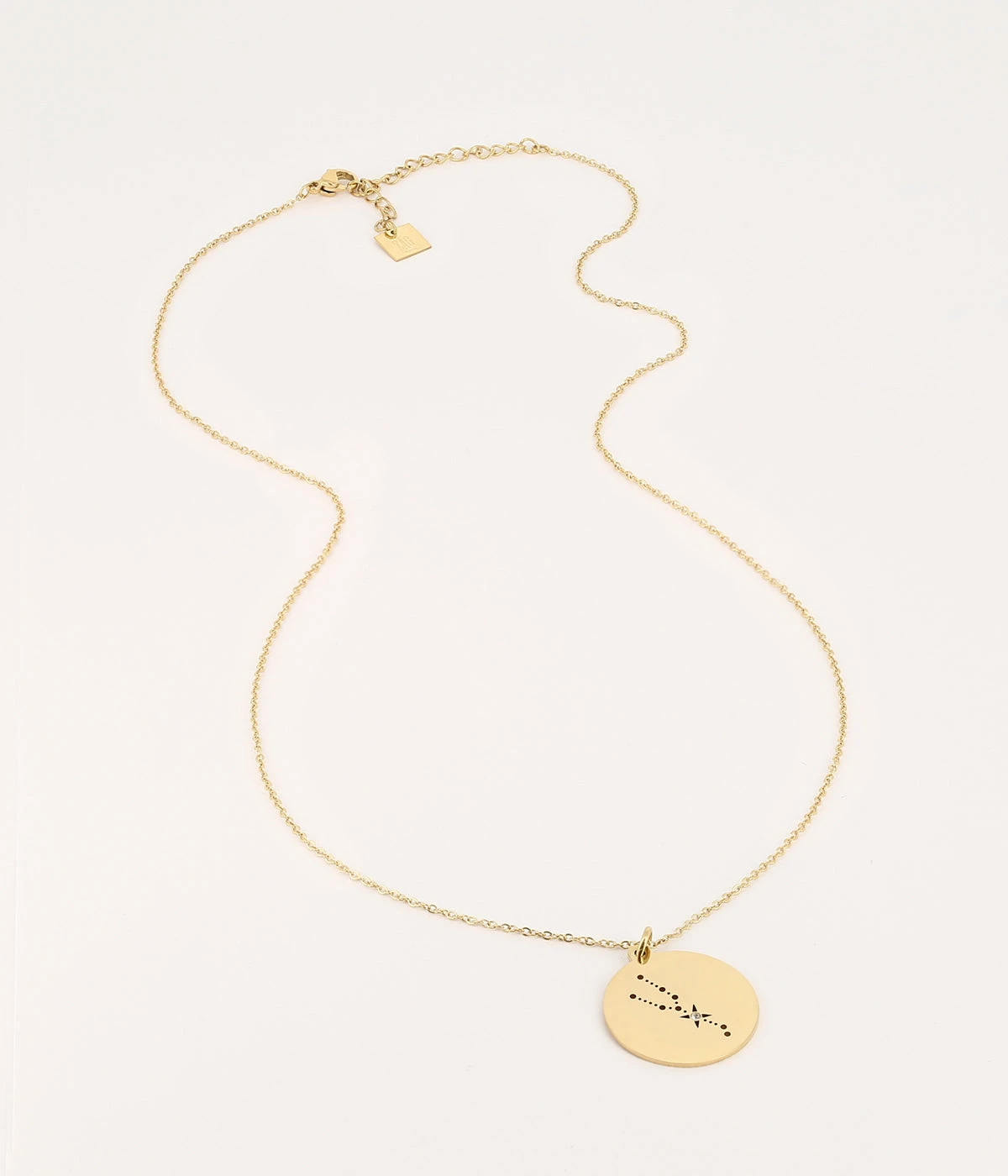 Sautoir Taurus (Acier Doré)