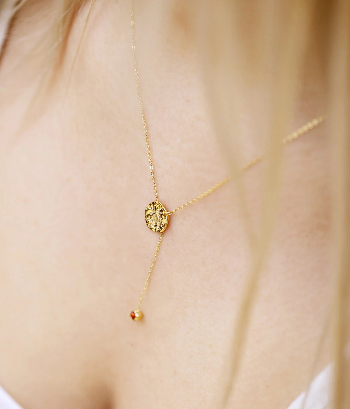 Collier Muladhara (Acier DorĂ©) â Image 3