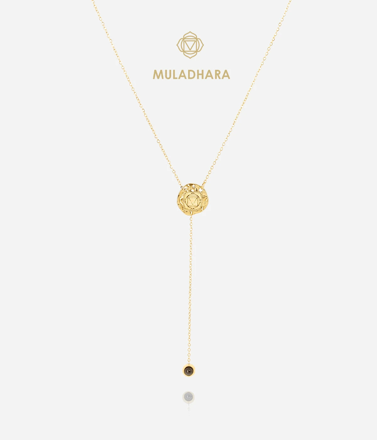 Collier Muladhara (Acier Doré)