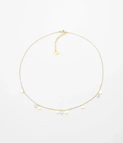 Collier Cachou (Acier Doré)