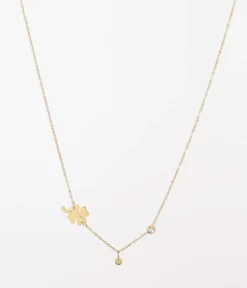 Collier Trifoglio (Acier Doré)