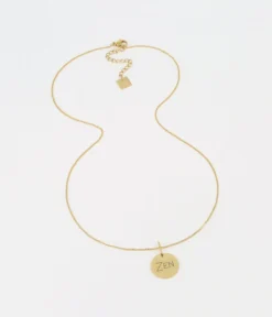 Collier Zen (Acier Doré)