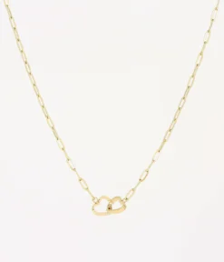 Collier Heart (Acier Doré)