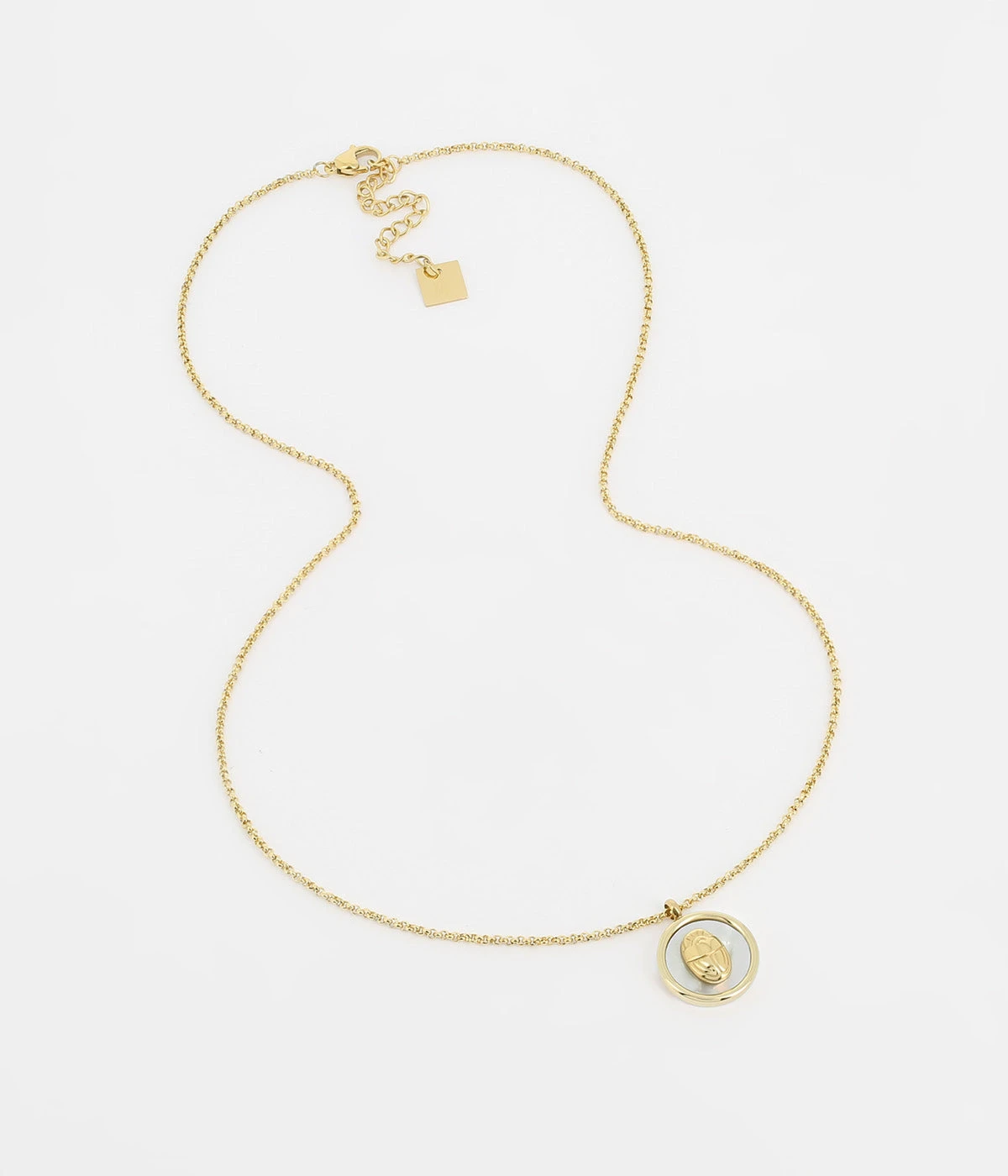 Collier Atoum (Acier Doré)