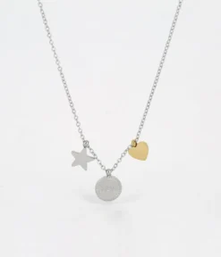 Collier Lucky Mum (Acier)