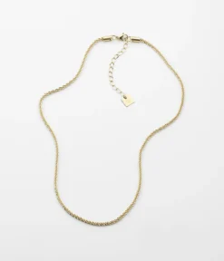 Collier Rice (Acier Doré)