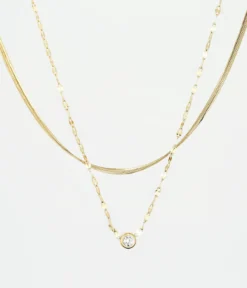 Collier Sahiba (Acier Doré)