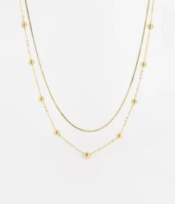 Collier Andréa (Acier Doré)