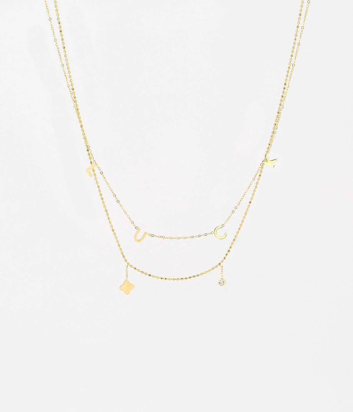 Collier Mila (Acier Doré)