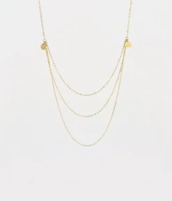 Collier Cascada (Acier Doré)