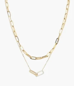 Collier Bobby (Acier Doré)