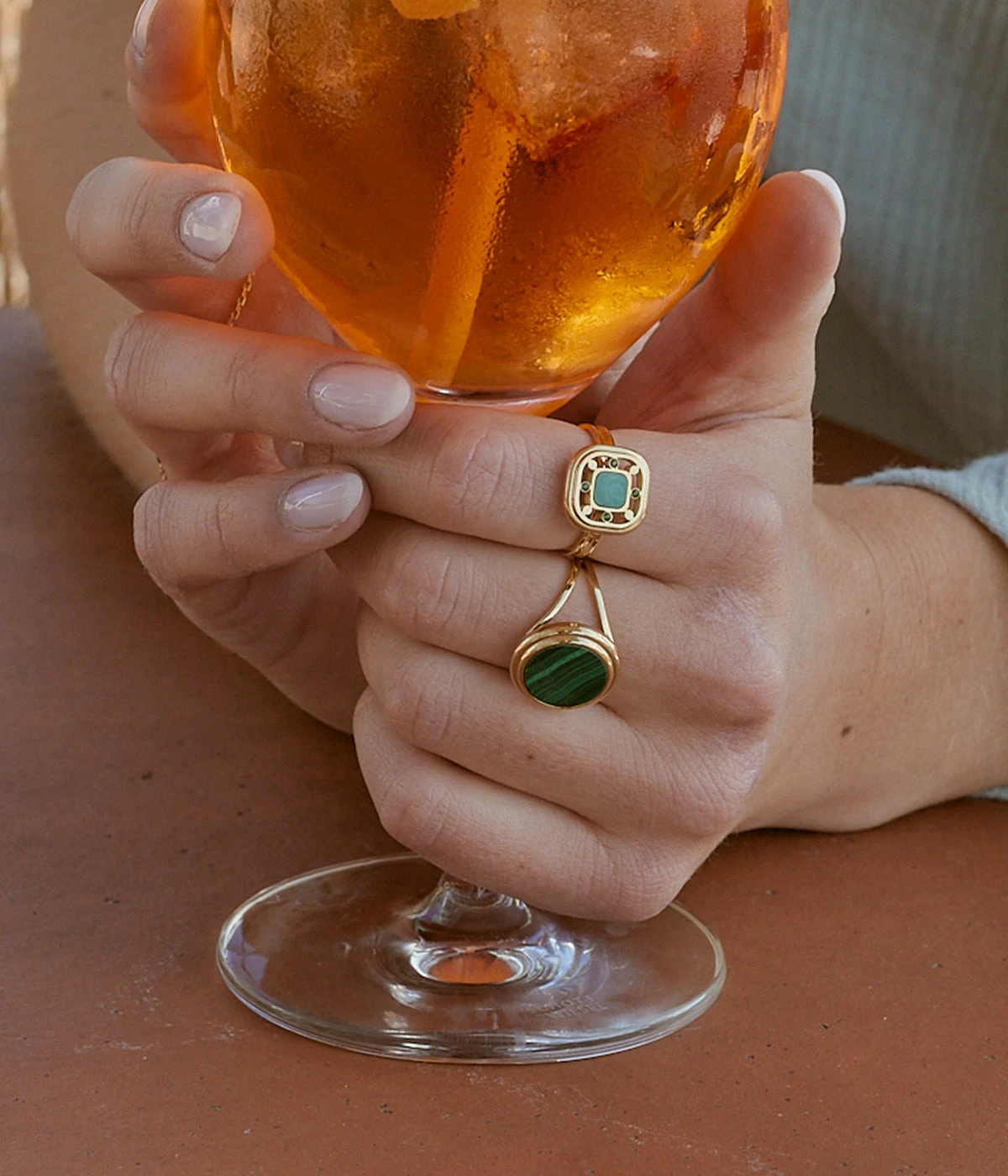 Bague Gasby (Acier DorĂ©) â Image 2