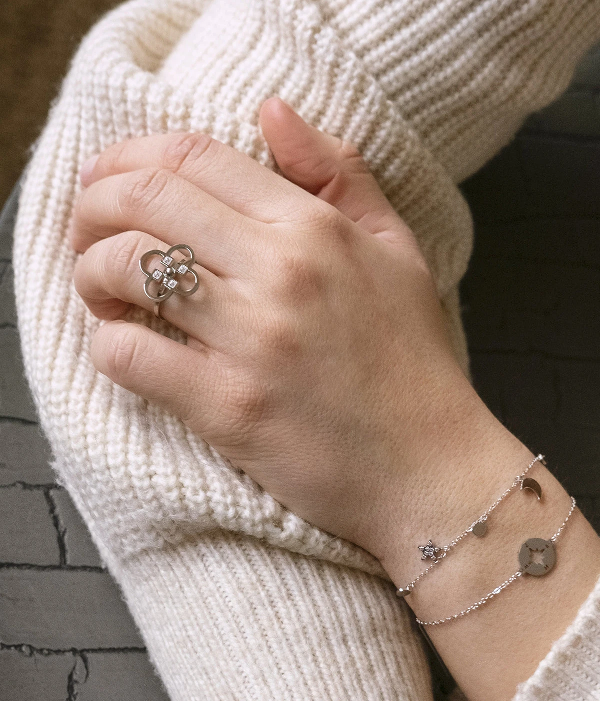 Bague Rosie (Acier) â Image 2