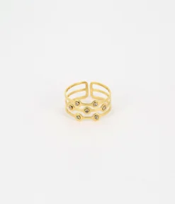 Bague Bellezza (Acier Doré)