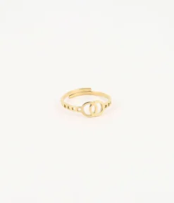 Bague Doriane (Acier Doré)