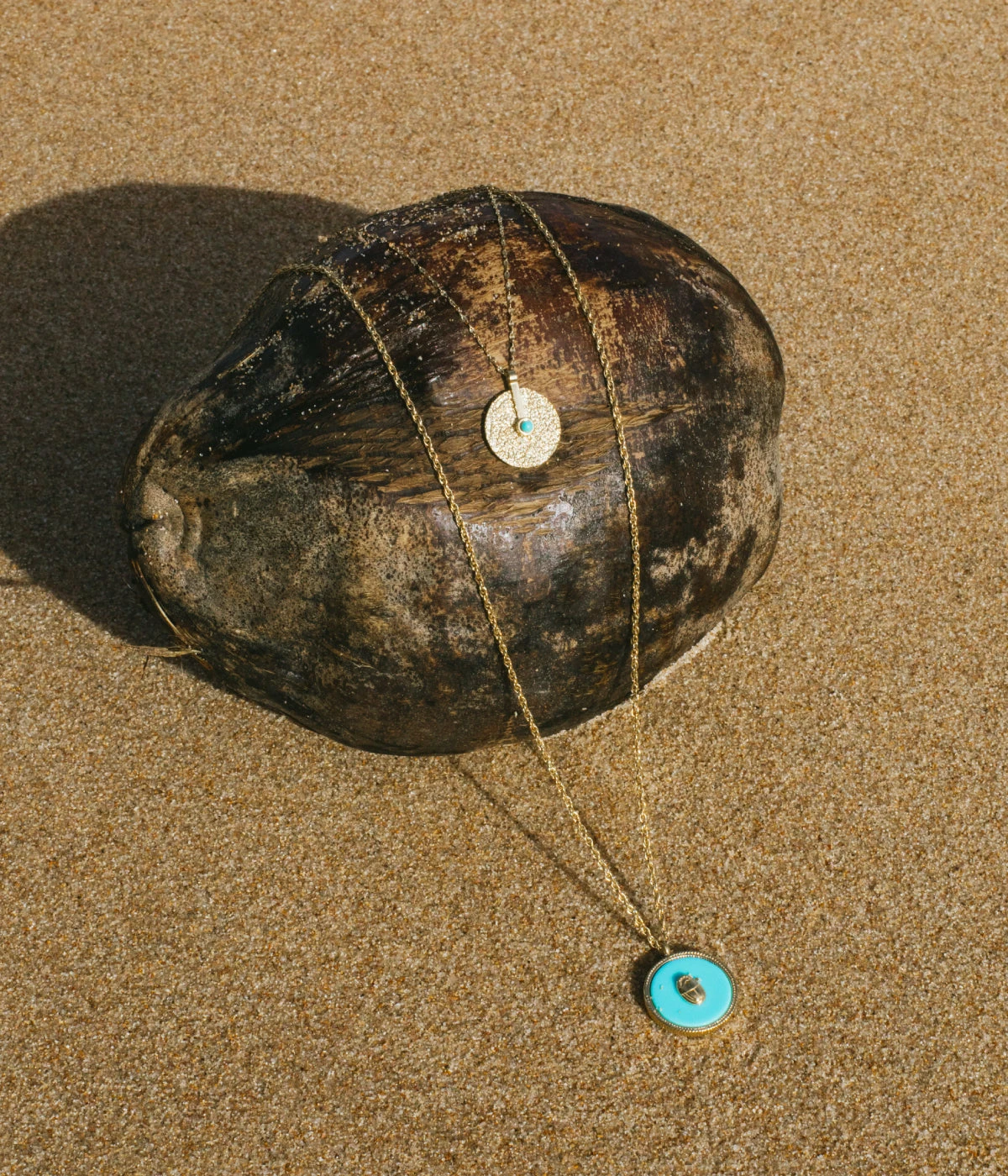 Sautoir Khepri (Acier DorĂ©) â Image 3