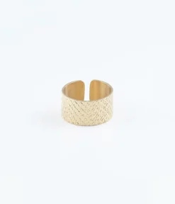 Bague Athena (Acier Doré)