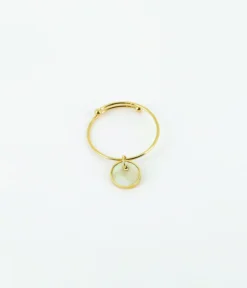 Bague Cachou (Acier Doré)