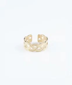 Bague Holbox (Acier Doré)