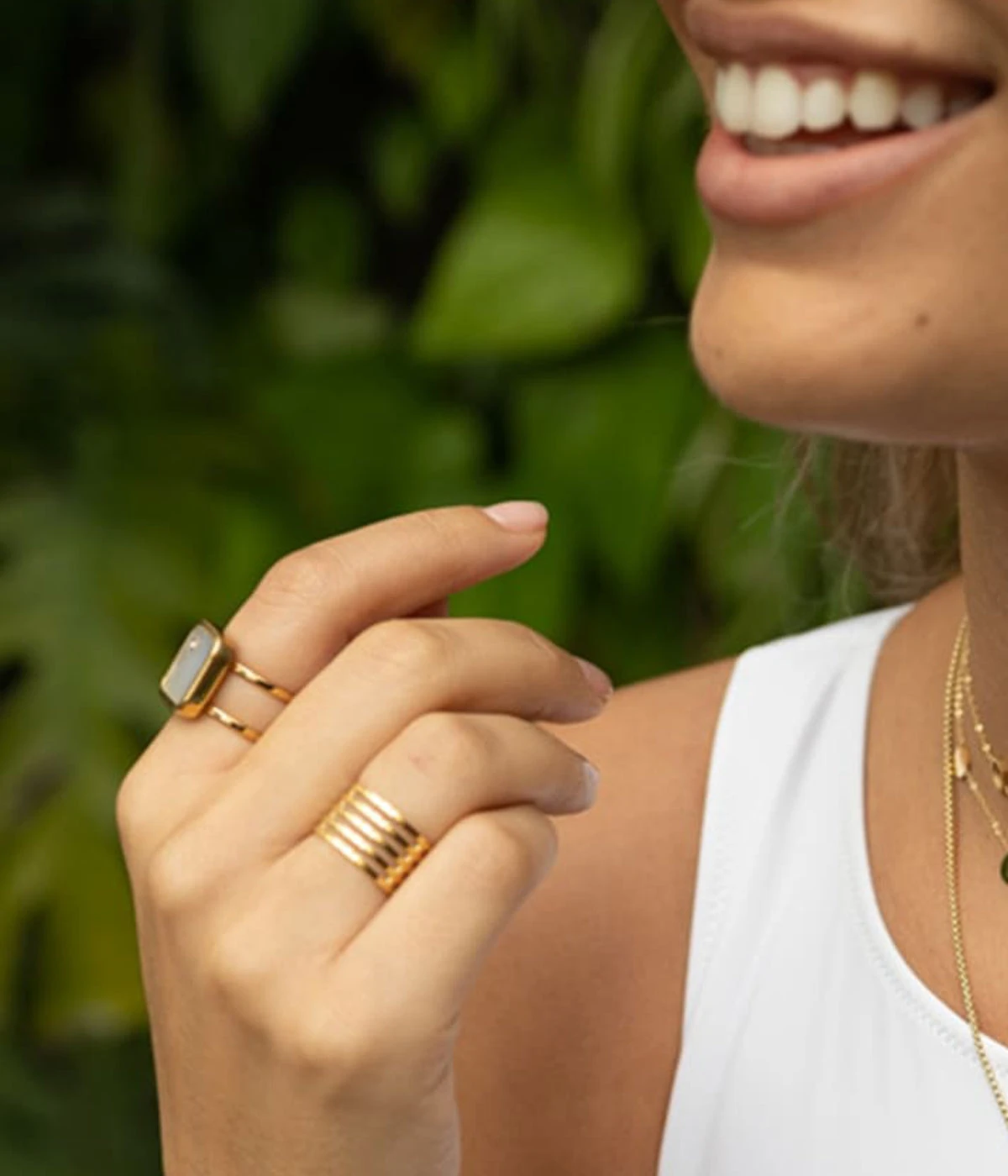 Bague Mando (Acier DorĂ©) â Image 3